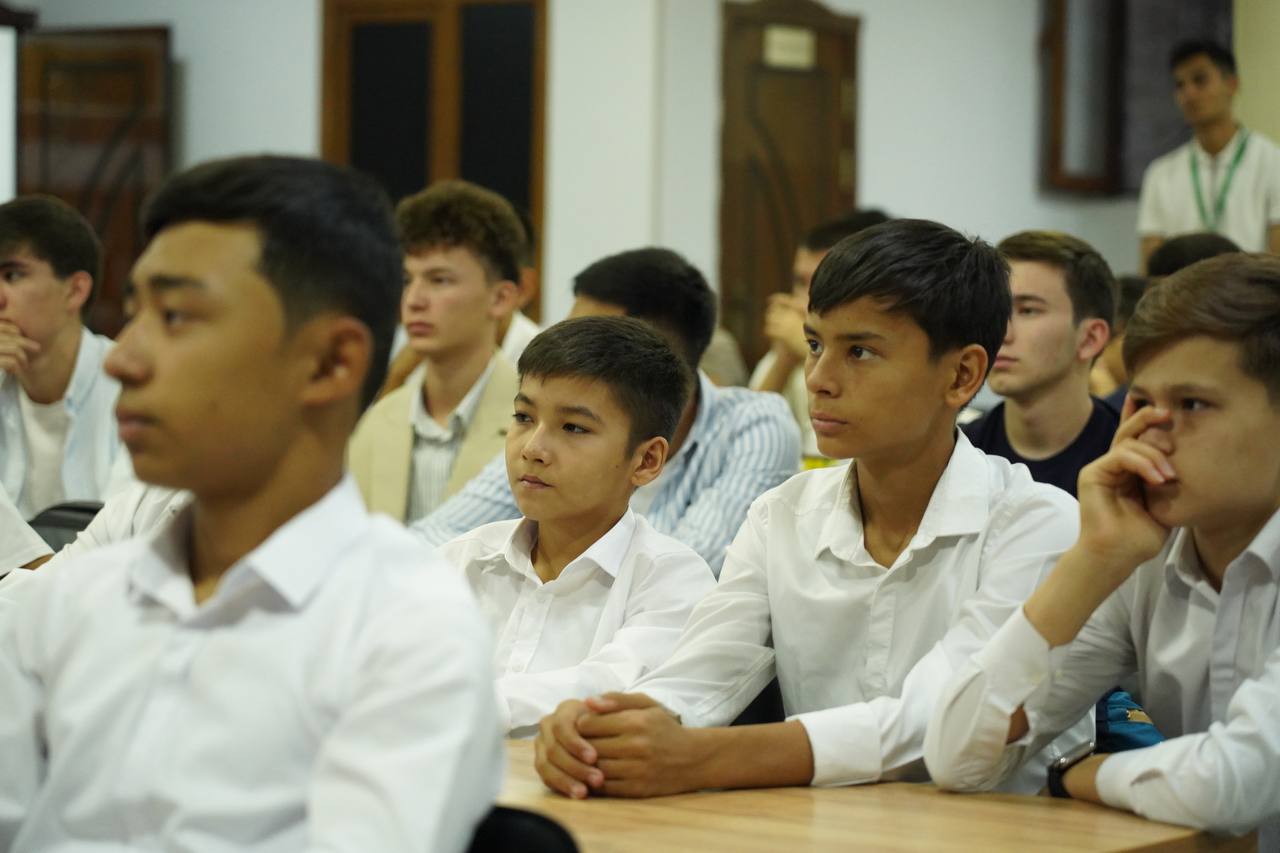 Students in classroom